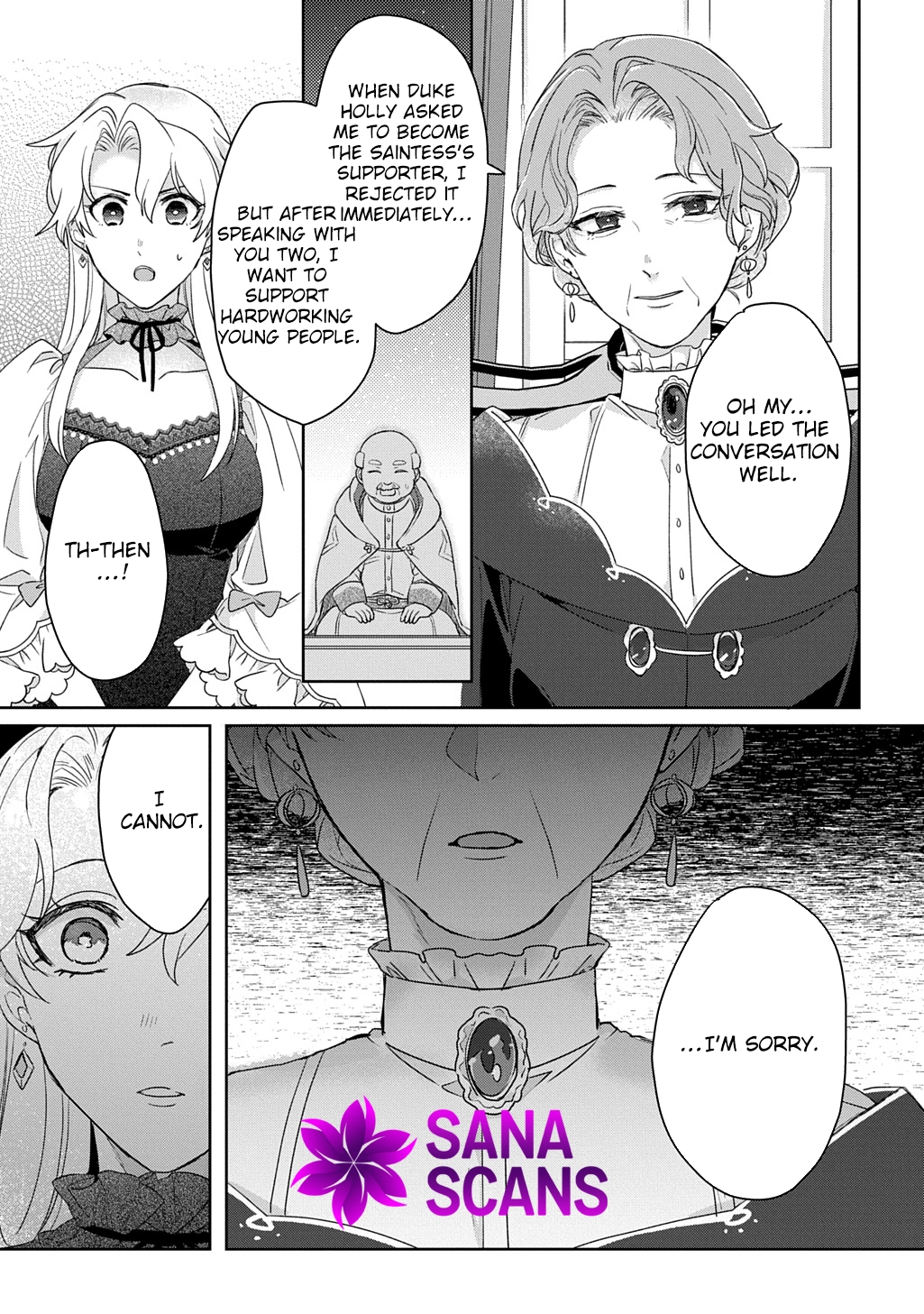 The Saint Is Five, So I'll Just Be the Decorative Queen. Chapter 4 Page 25